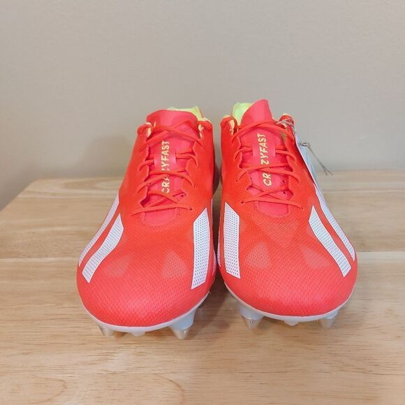 Adidas X Crazyfast + SG Soccer Cleats Solar Red White IF0646 Men\'s Size 7